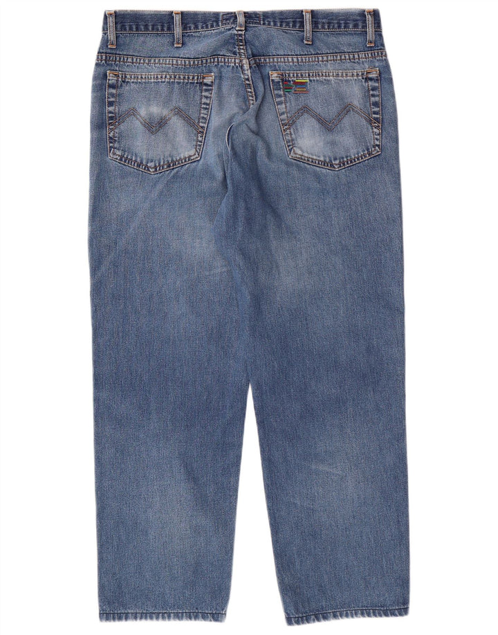 Calça jeans masculina MISSONI SPORT cônica IT 52 XL W36 L26 algodão azul