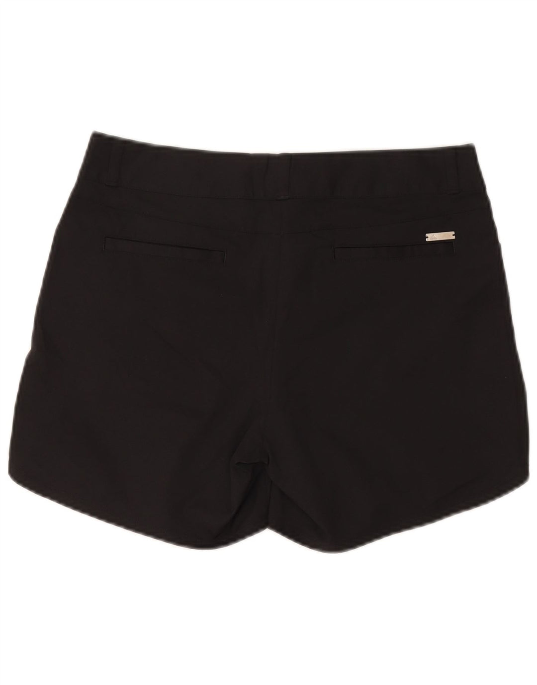 Adidas Womens Casual Shorts US 8 Médio Preto Poliéster