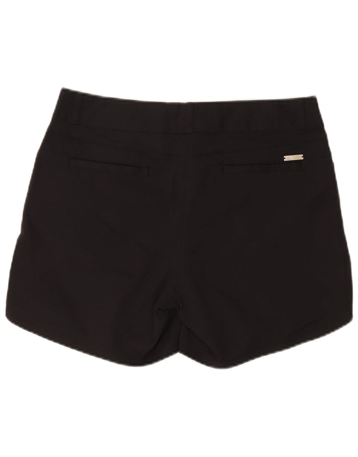 Adidas Womens Casual Shorts US 8 Médio Preto Poliéster