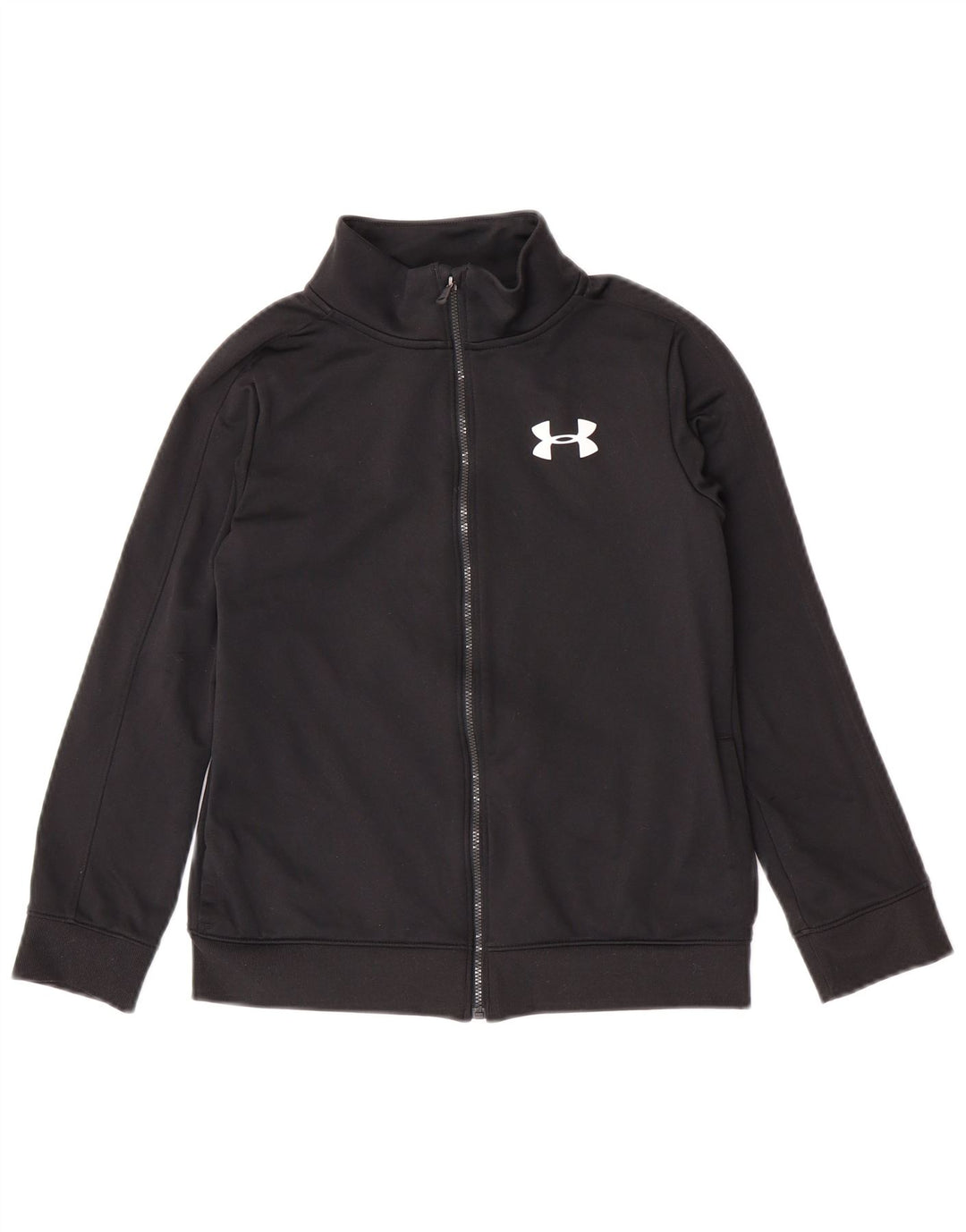 Jaqueta Under Armour Boys Treino Top 9-10 Anos Poliéster Preto Médio