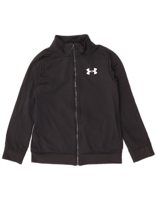 Jaqueta Under Armour Boys Treino Top 9-10 Anos Poliéster Preto Médio