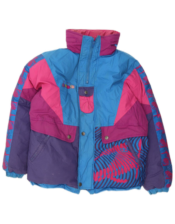 DIADORA Girls Ski Jacket 9-10 Years Large  Multicoloured Colourblock