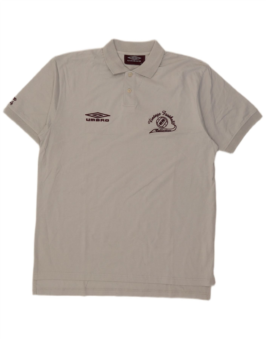 Camisa polo masculina Umbro Graphic XL cinza algodão