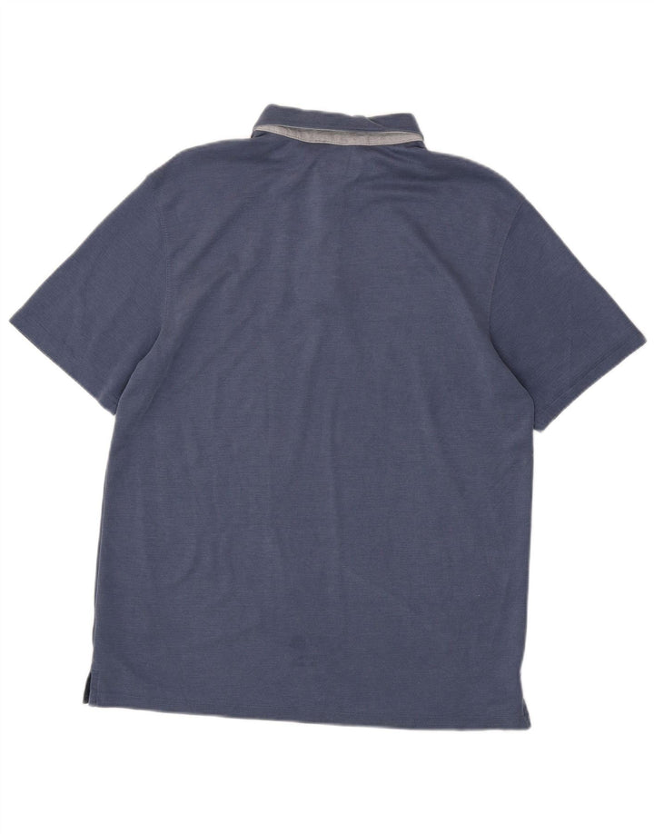 Camisa polo masculina Columbia grande azul modal