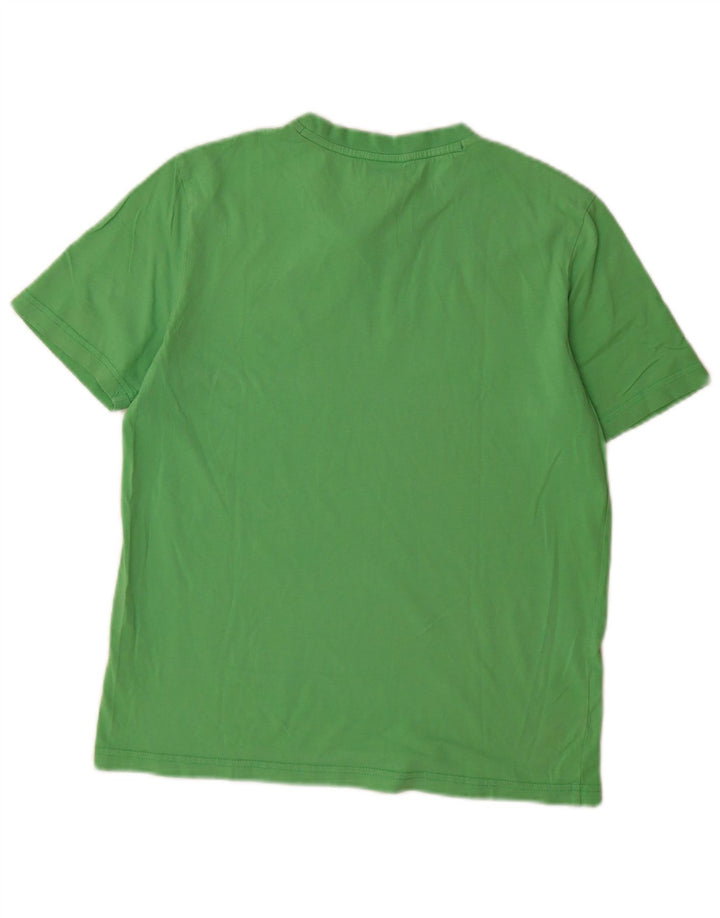 Puma Camiseta Masculina Top Pequeno Algodão Verde