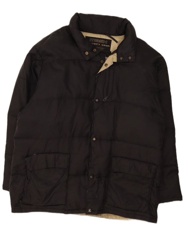 Jaqueta masculina acolchoada com capuz Mash UK 42 XL preta