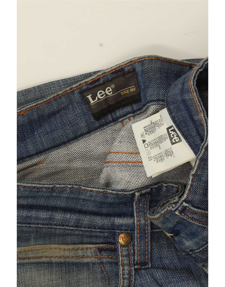 Lee Mens Ramone Slim Jeans W32 L26 Azul Algodão