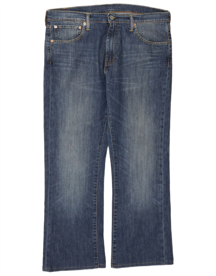 Levi's Masculino 527 Bootcut Jeans W36 L28 Azul Algodão
