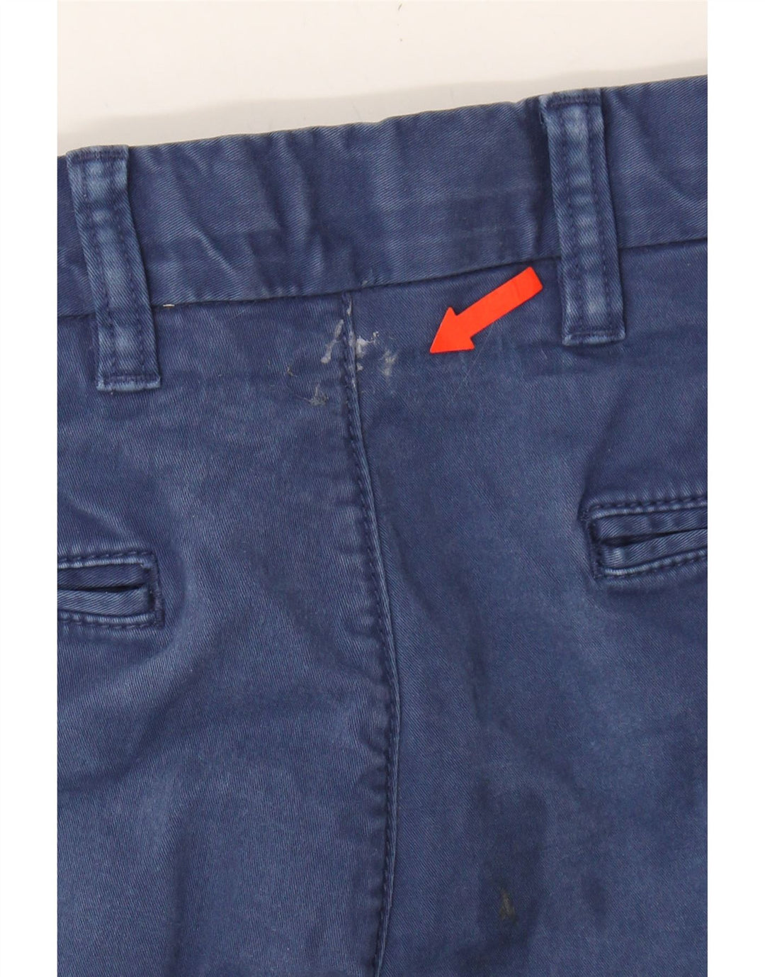 TOMMY HILFIGER Mens Slim Chino Trousers W34 L30 Blue Cotton Vintage Tommy Hilfiger and Second-Hand Tommy Hilfiger from Messina Hembry 