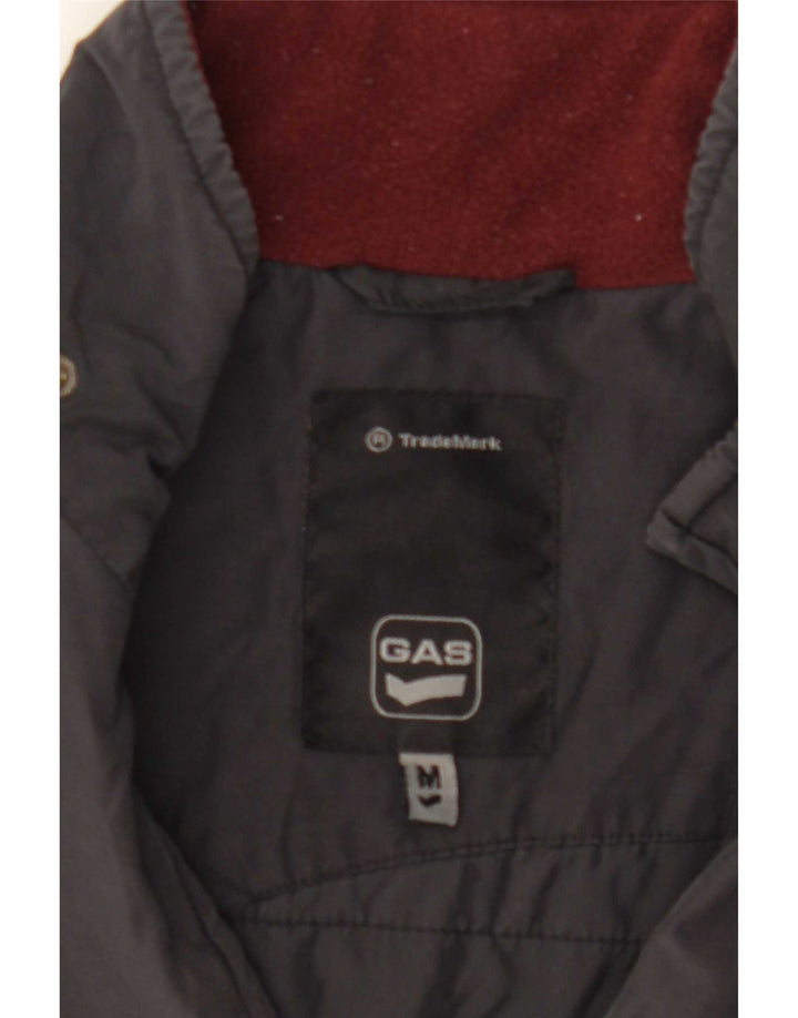Jaqueta bomber feminina Gas UK 12 média preta
