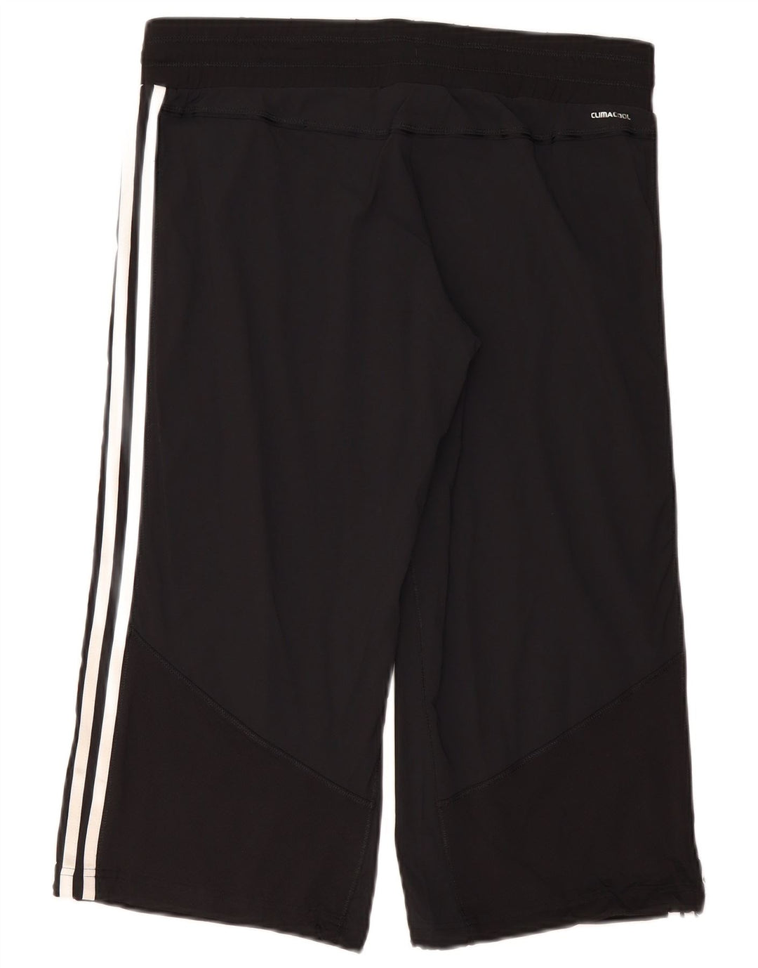 ADIDAS Womens Climacool Capri Calças de treino UK 12 Medium Black