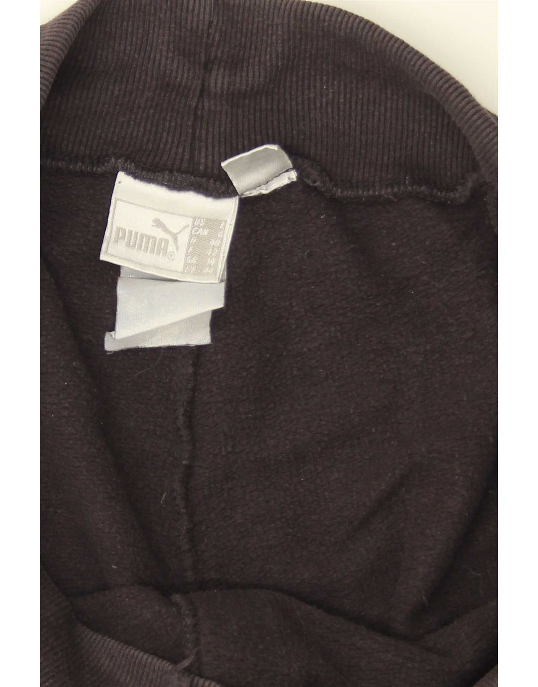 Calça de treino feminina Puma UK 14 grande preta