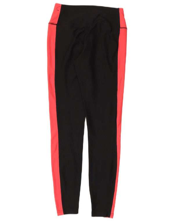 Leggings Nike Dri Fit UK 6 XS Preto Colorblock Poliéster Esportes