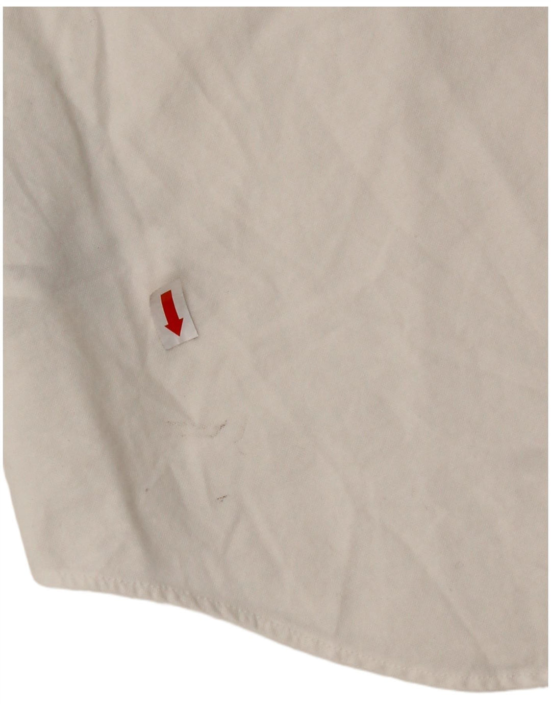 Camisa feminina de manga curta RALPH LAUREN Reino Unido 16 grande algodão branco