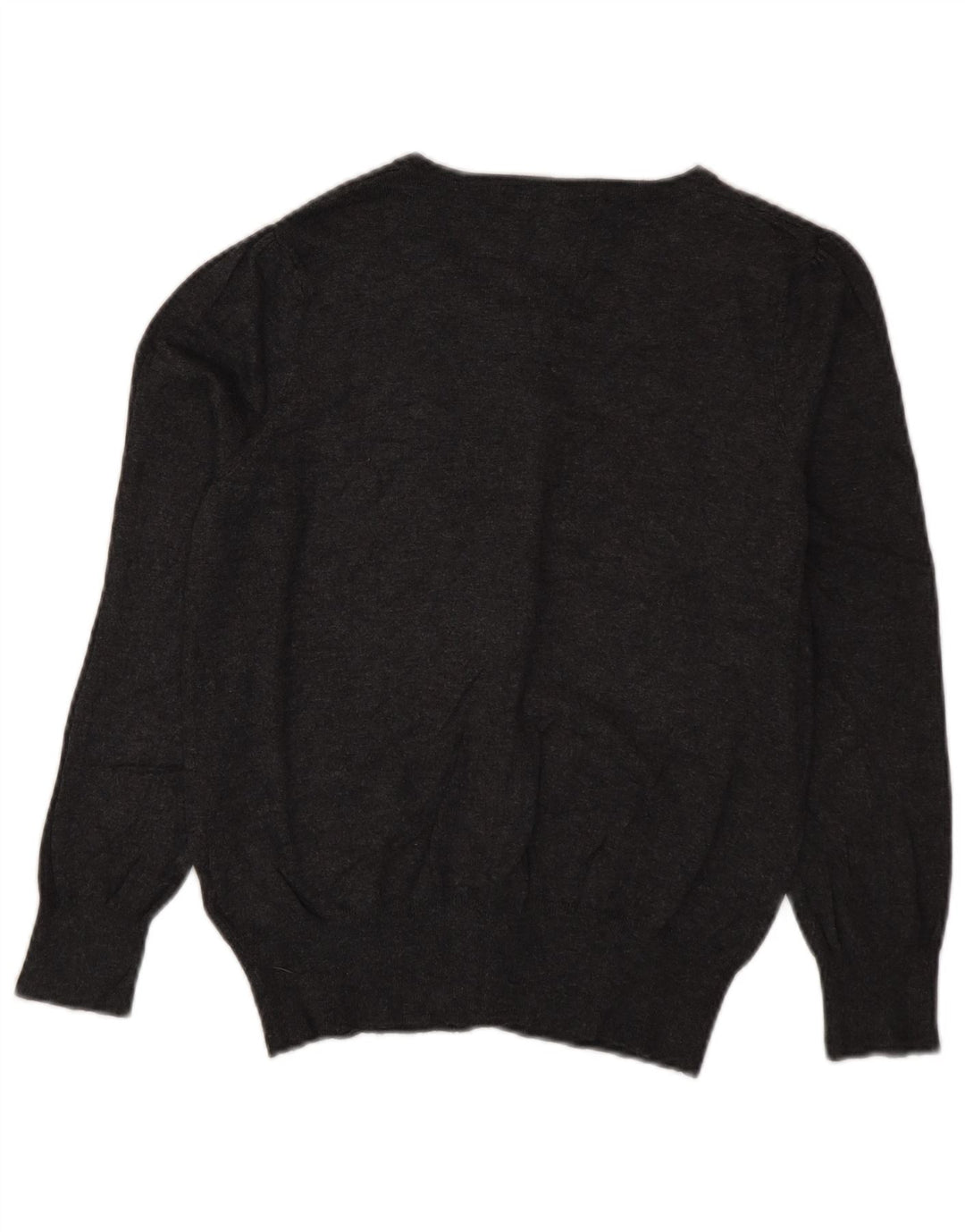 Suéter cardigã feminino Marks & Spencer Reino Unido 12 Viscose cinza médio