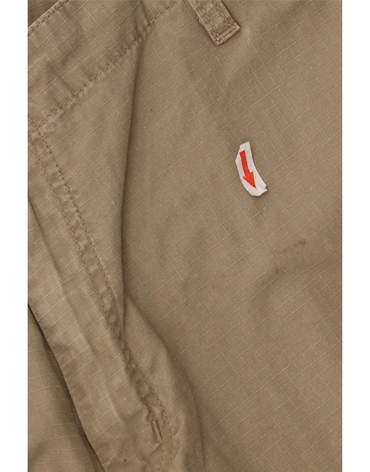 Calça Carhartt masculina Cargo Capri W36 L20 algodão bege