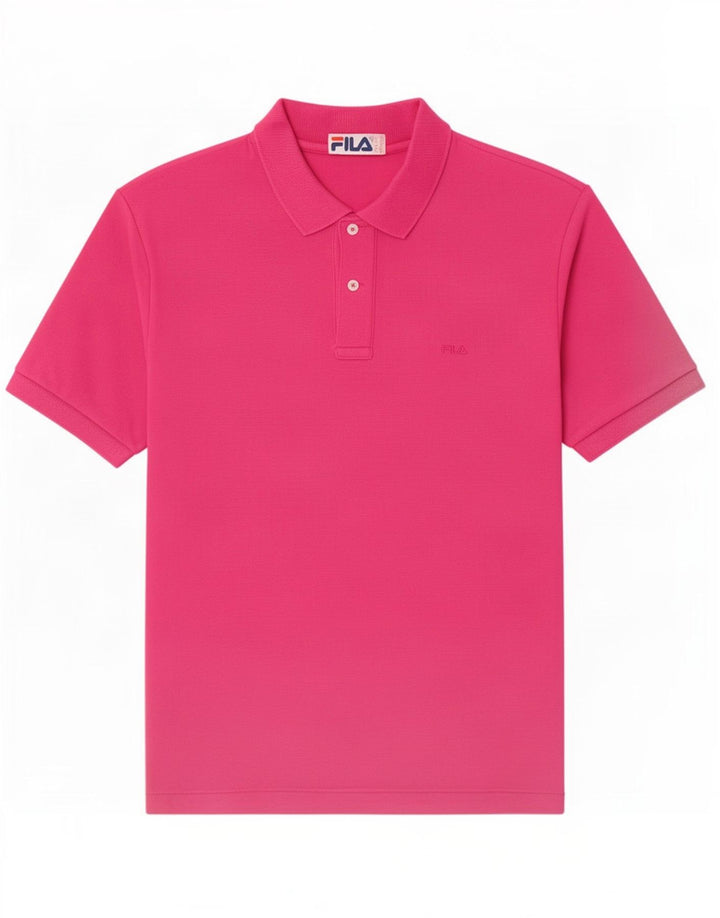 Camisa Polo Masculina Fila IT 52 Grande Rosa
