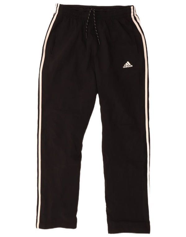 Adidas Mens Tracksuit Trousers Joggers UK 42/44 Large Black Polyester