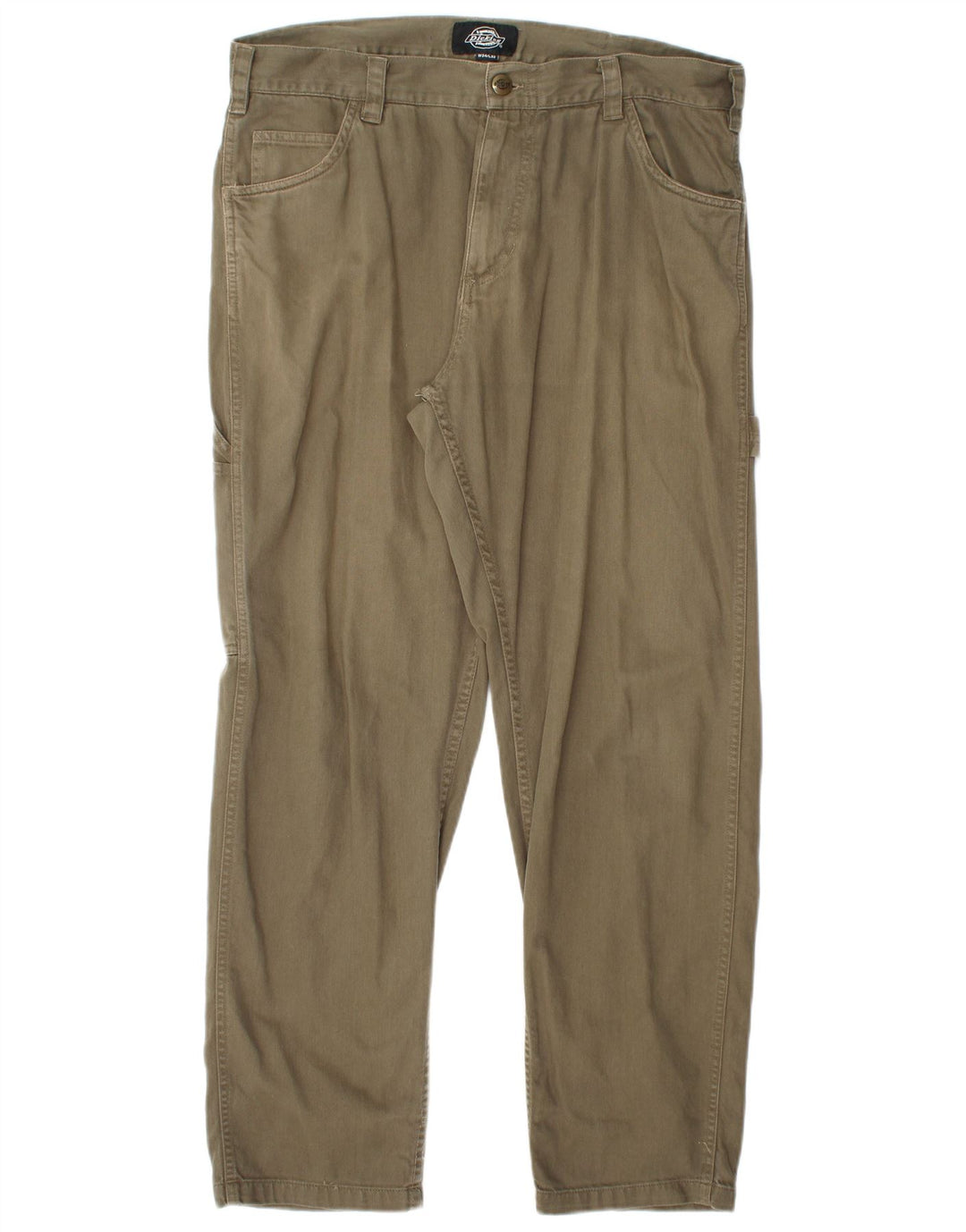 Calça cargo reta masculina DICKIES W34 L32 algodão cáqui