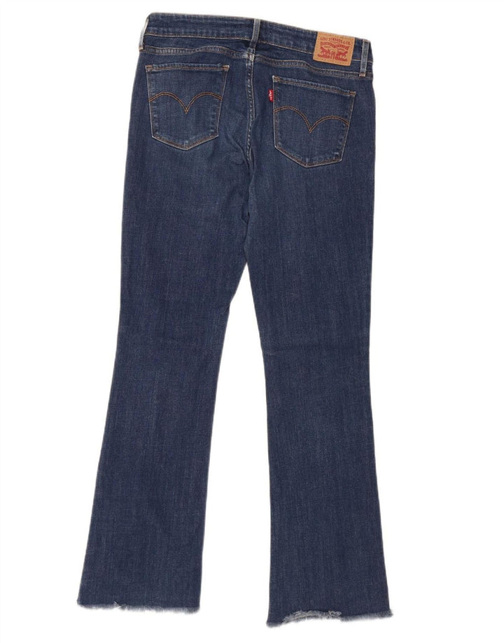 Calça jeans feminina LEVI'S 715 Bootcut W29 L29 azul algodão
