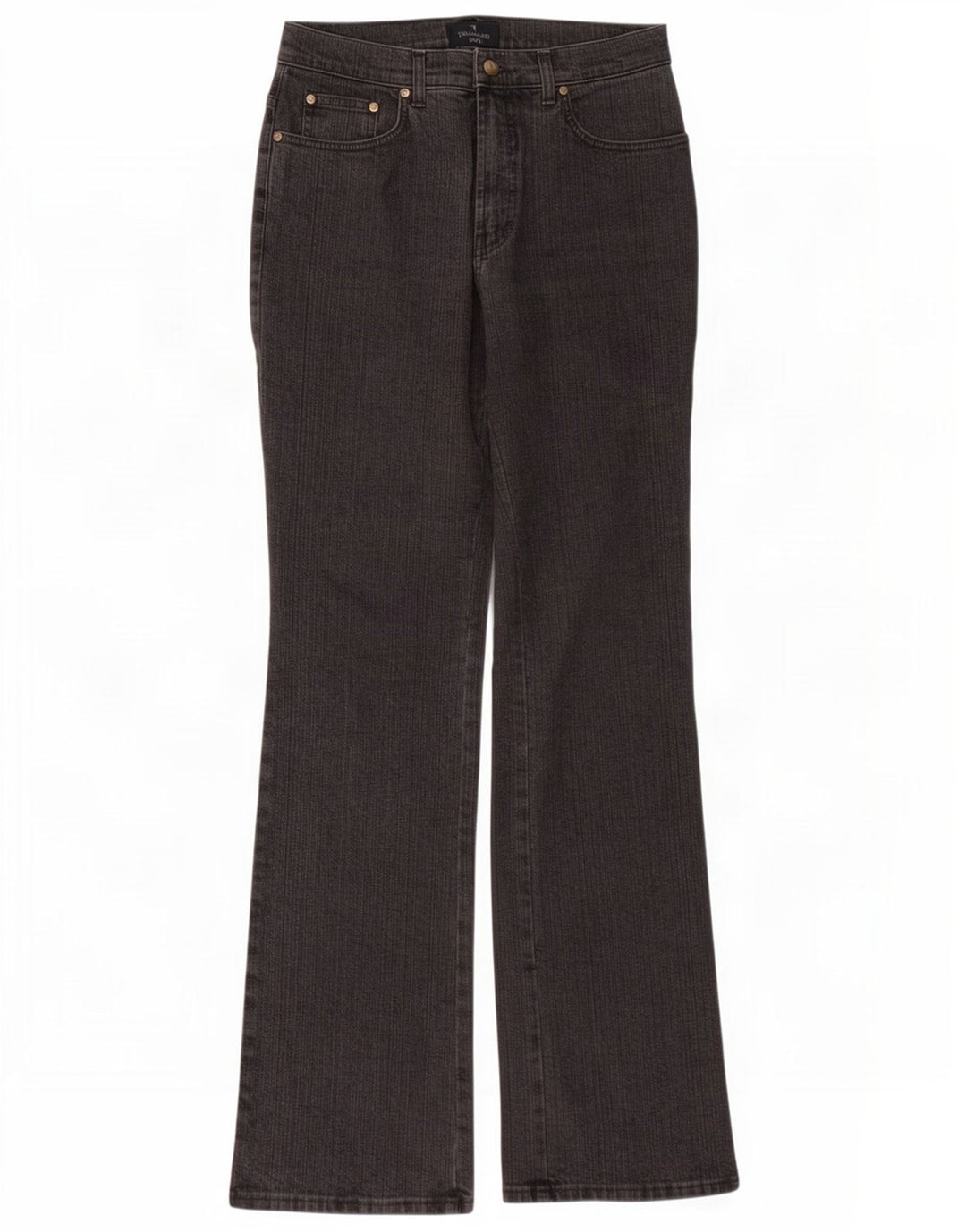 Trussardi Womens Bootcut Jeans W30 L34 Cinza