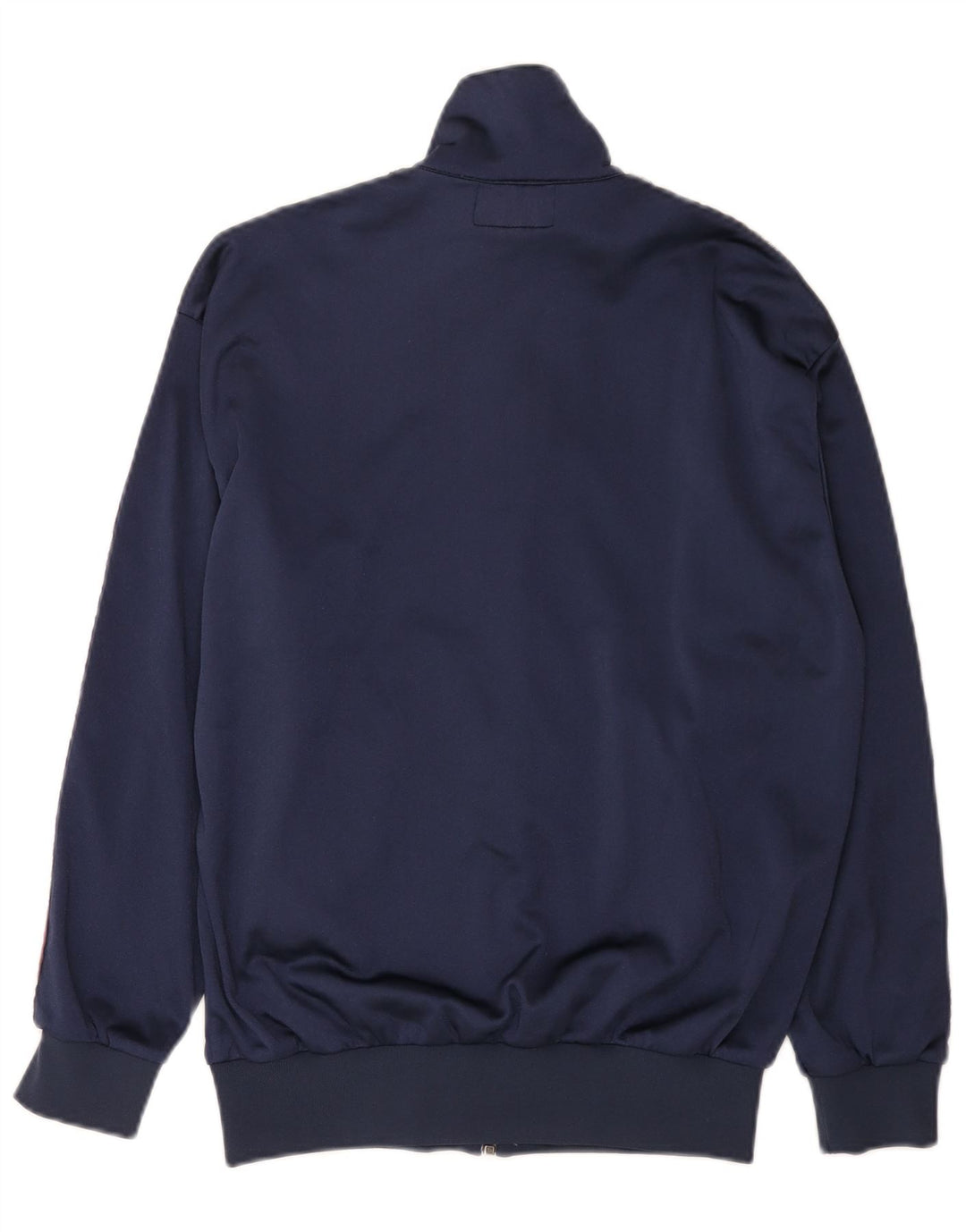 Asics Masculino Graphic Tracksuit Top Jacket IT 46 Pequeno Azul Marinho Colourblock