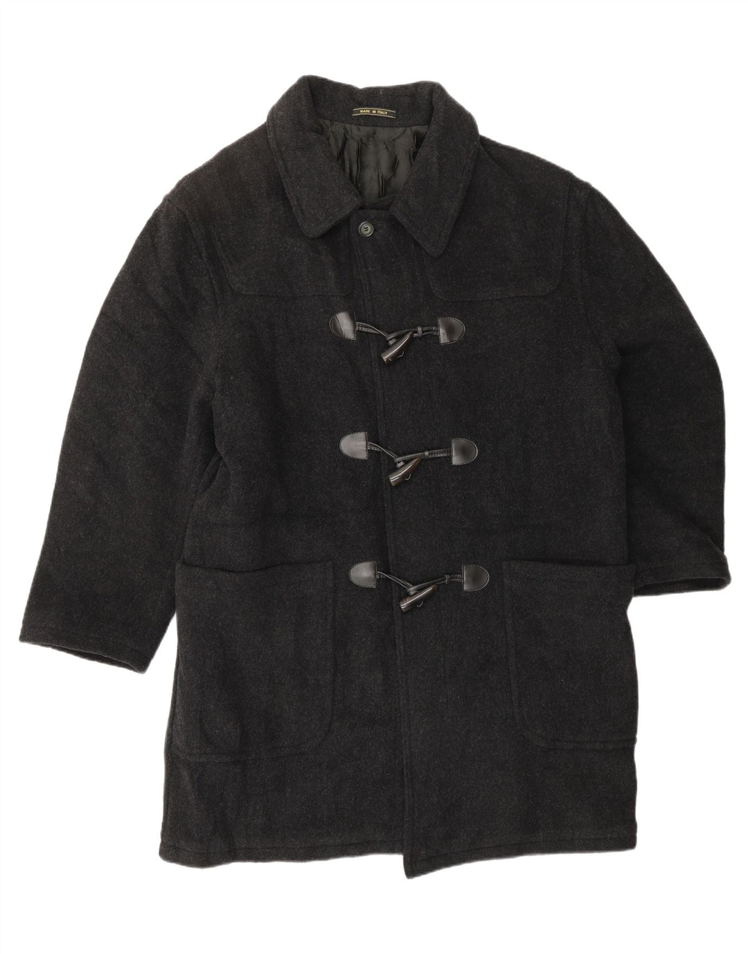 Casaco masculino VINTAGE UK 46 3XL lã cinza