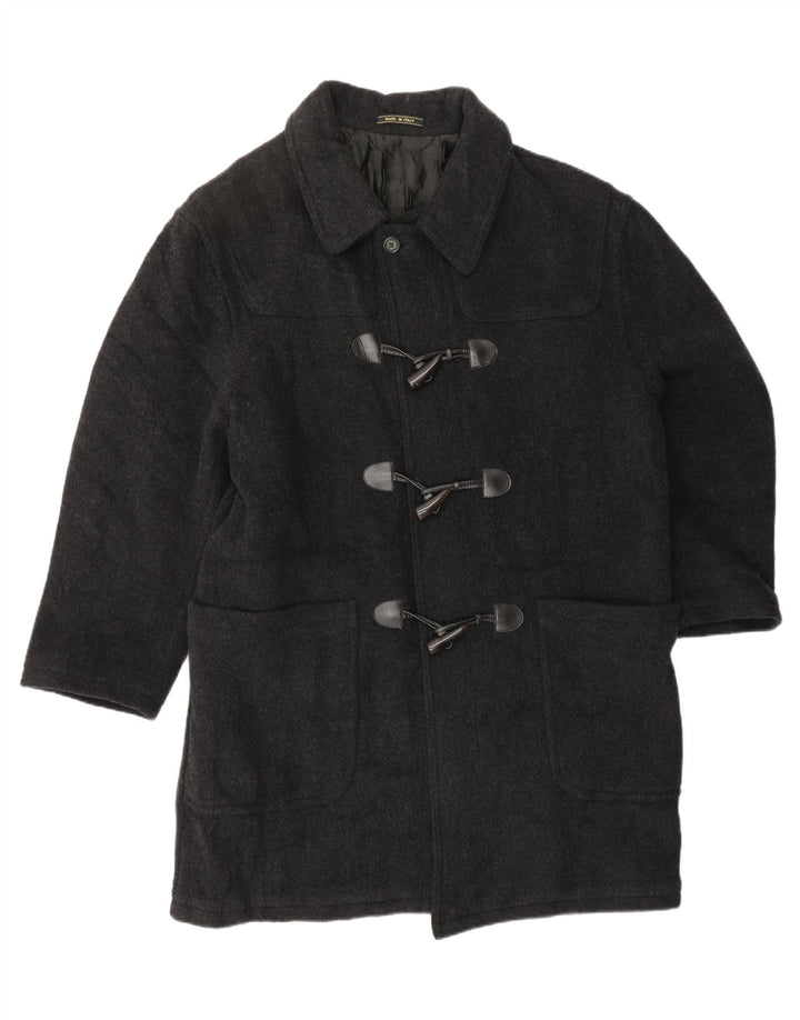 Casaco masculino VINTAGE UK 46 3XL lã cinza