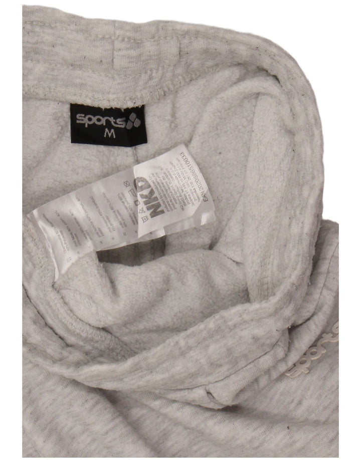 Calça de treino masculina VINTAGE de algodão cinza médio