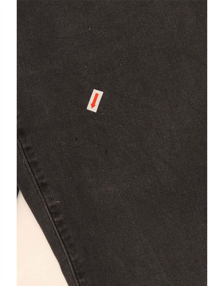 Calça jeans feminina Levi's 314 Shaping Straight W32 L30 algodão preto