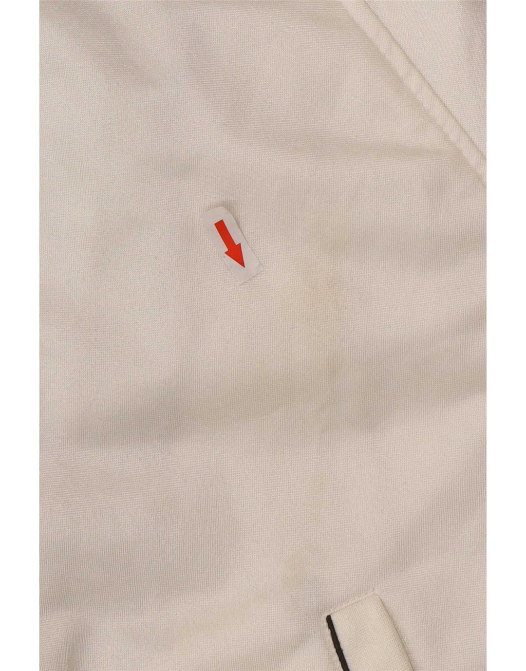 Jaqueta masculina de agasalho gráfico Champion pequeno bloco colorido branco