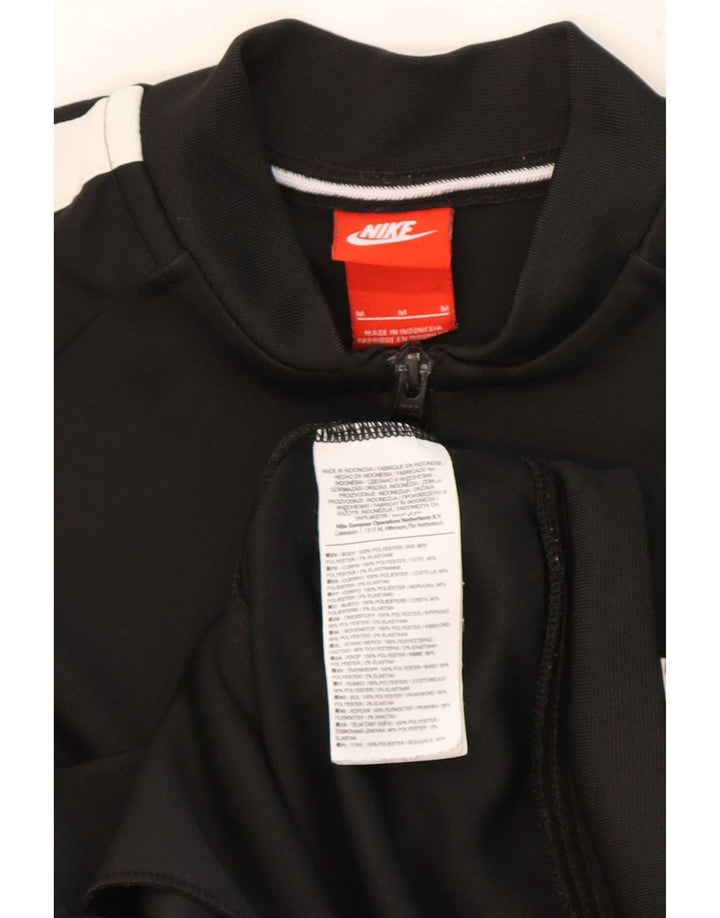 Nike Mens Treino Top Jaqueta Médio Preto Colorblock Poliéster