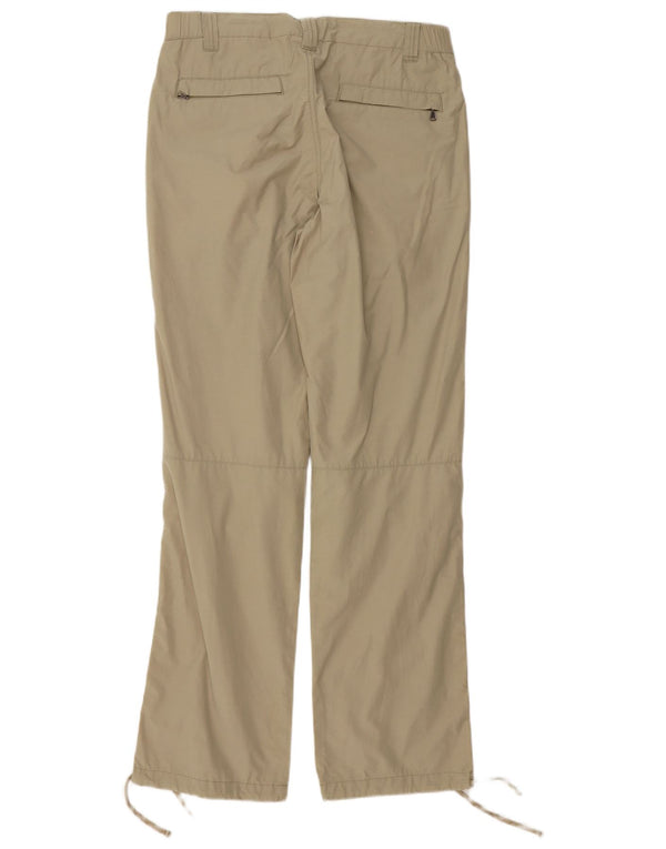 Calça cargo masculina Napapijri para caminhada IT 48 médio W34 L34 cáqui poliamida