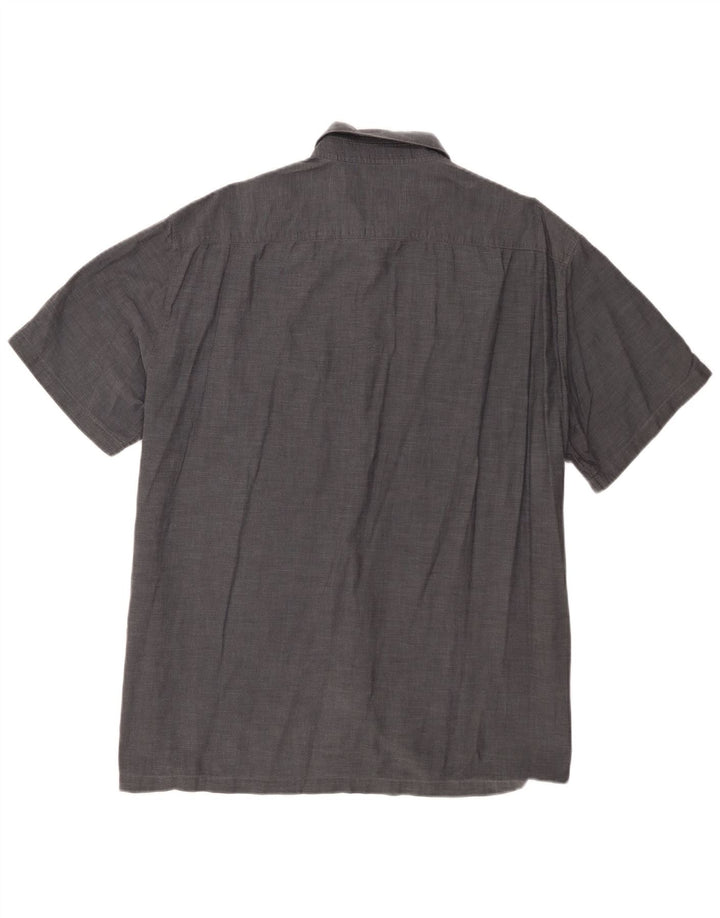 Camiseta Masculina Hugo Boss Manga Curta XL Cinza Algodão
