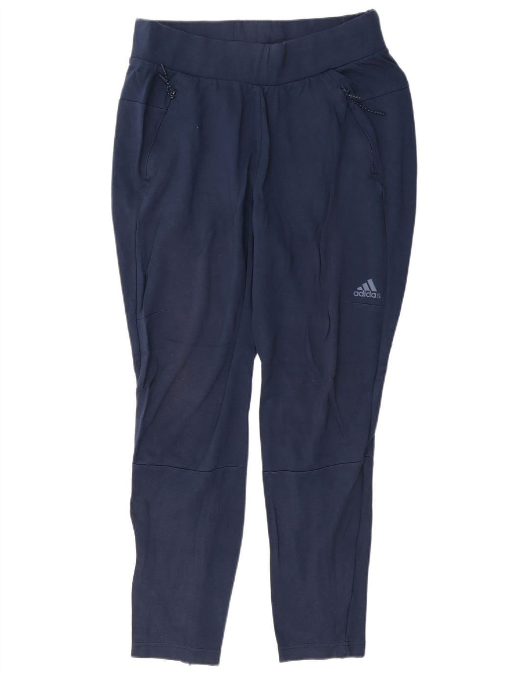 Calça de treino feminina Adidas UK 14 grande azul marinho
