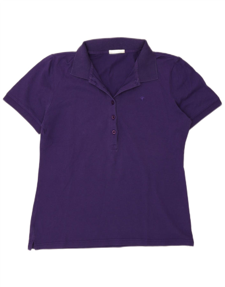 Camisa polo feminina Joop IT 44 algodão roxo médio