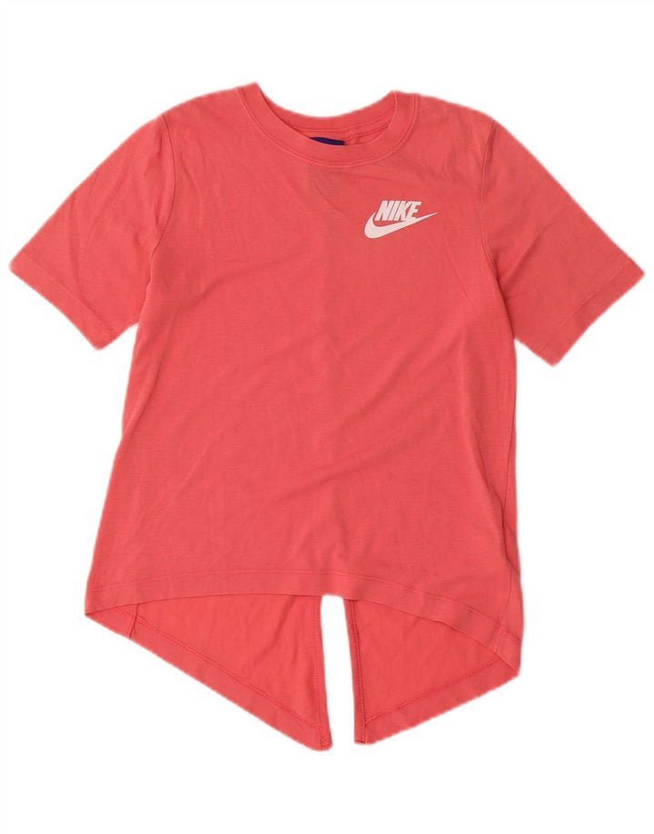 Camiseta Nike Menina Top 10-11 Anos Médio Poliéster Rosa