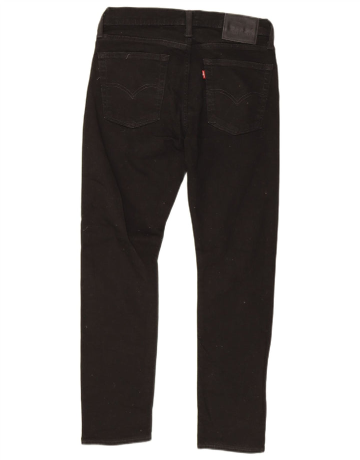 Levi's Masculino 510 Slim Jeans W32 L27 Algodão Preto
