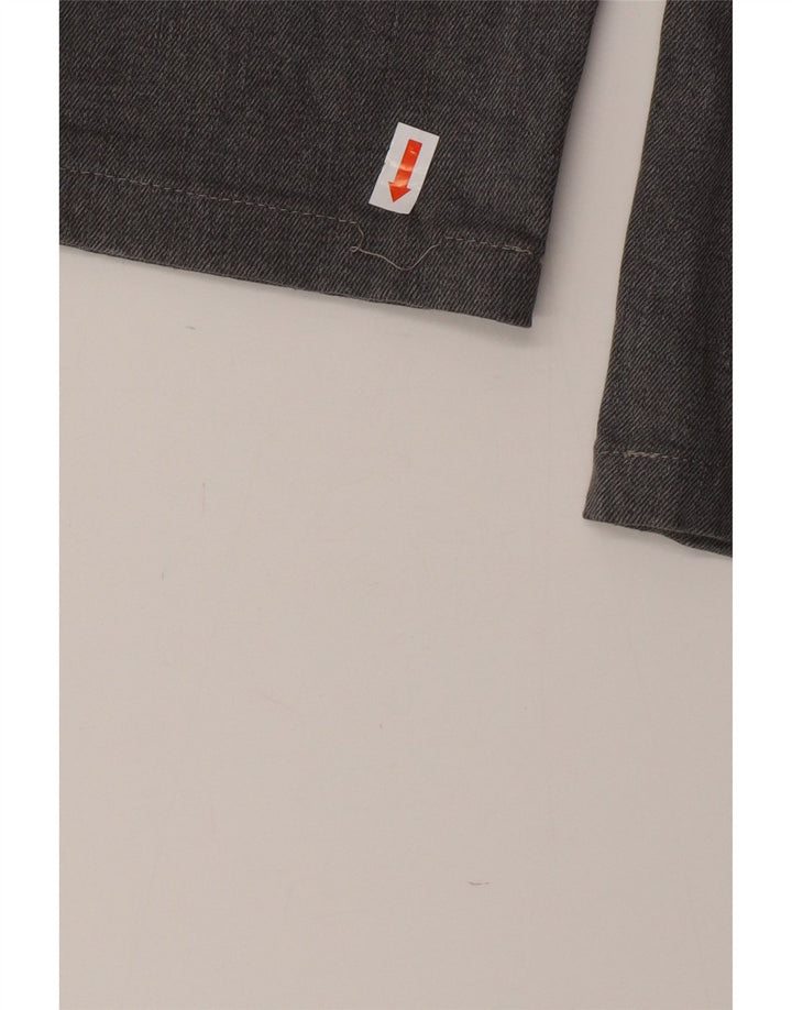 ZARA Mens Tapered Capri Jeans EU 44 Grande W34 L22 Cinza