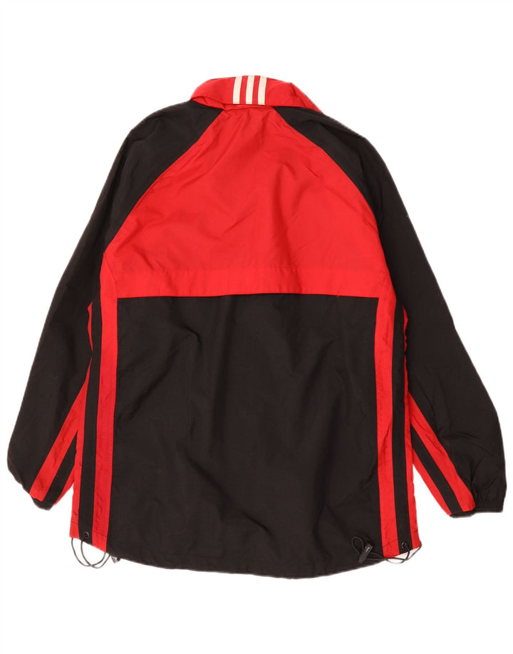 Jaqueta de chuva Adidas Menino 15-16 Anos Preto Colourblock Poliamida