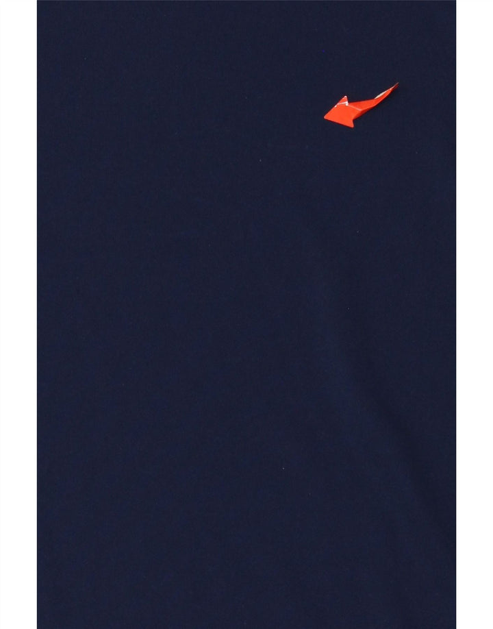 Camiseta Adidas Masculina Aeroready Graphic Top Médio Azul Marinho Poliéster