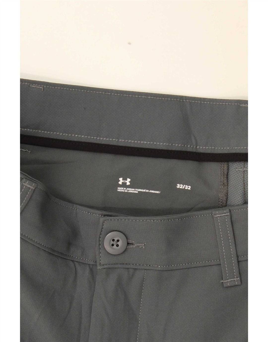 Under Armour Mens Slim Chino Calças W32 L32 Cinza