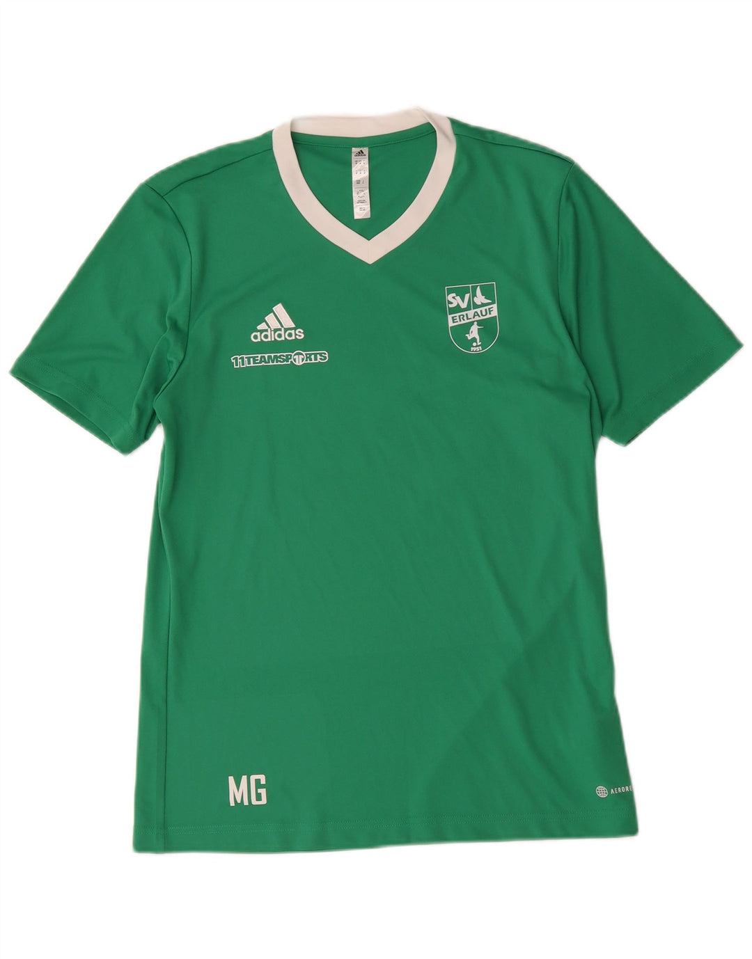 Camiseta Adidas Masculina Aeroready Graphic Top Verde Médio Poliéster