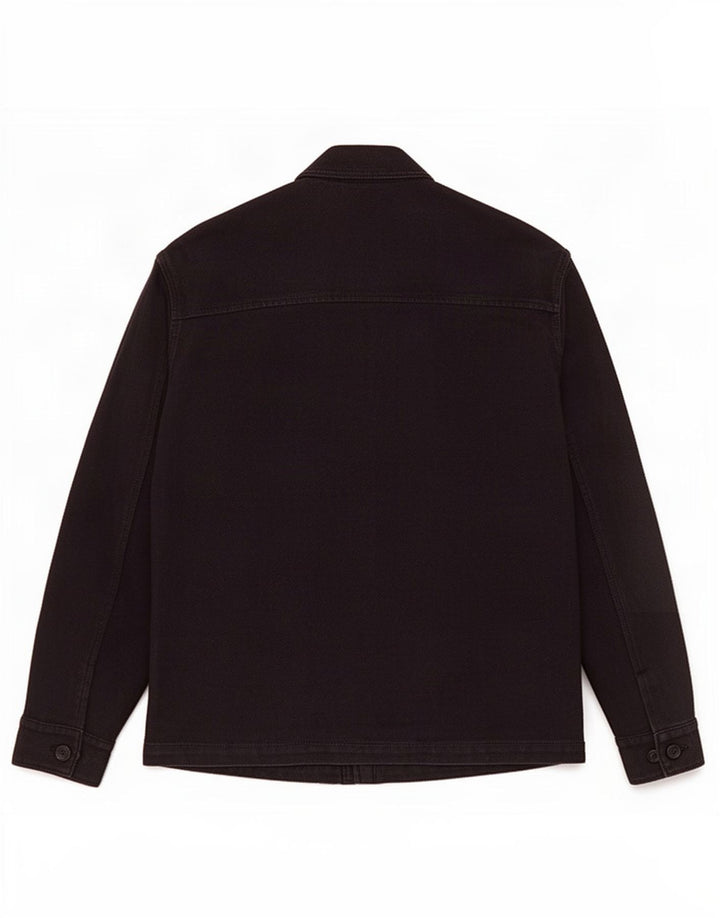 Jaqueta utilitária masculina Zara UK 38 azul marinho médio