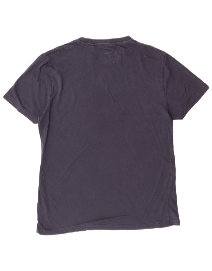 Camiseta feminina gráfica PENGUIN Reino Unido 16 grande algodão azul marinho