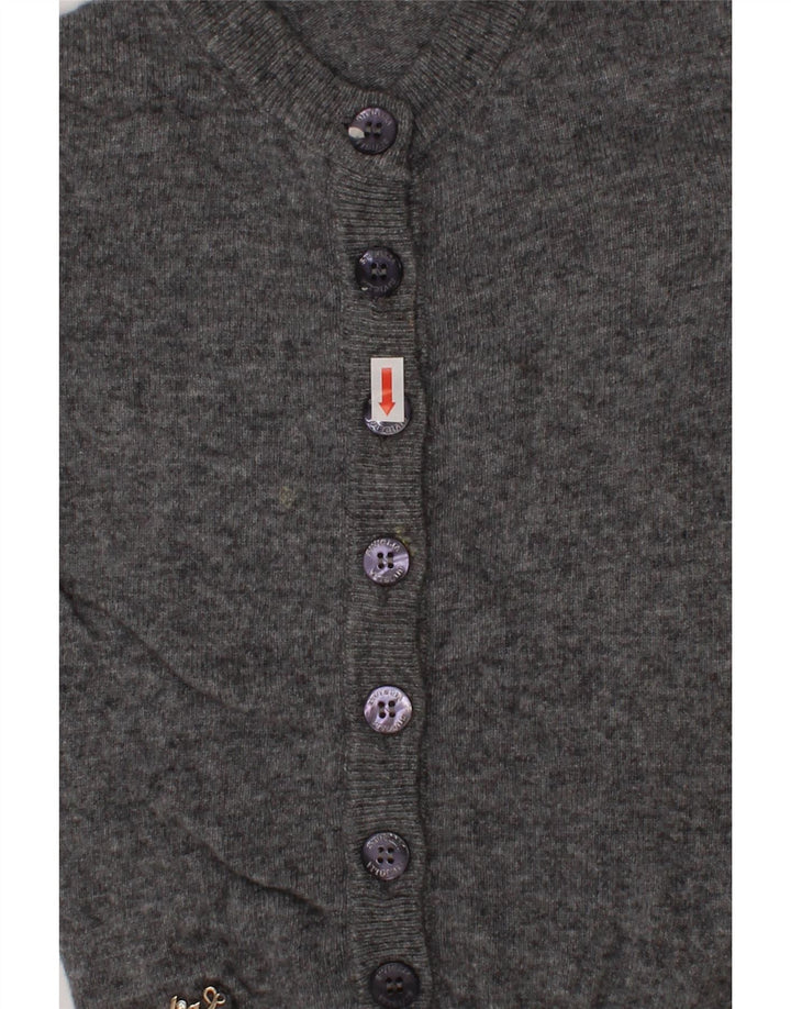 SIVIGLIA Baby Girls Cardigan Sweater 18-24 Months Grey Wool Vintage SIVIGLIA and Second-Hand SIVIGLIA from Messina Hembry 