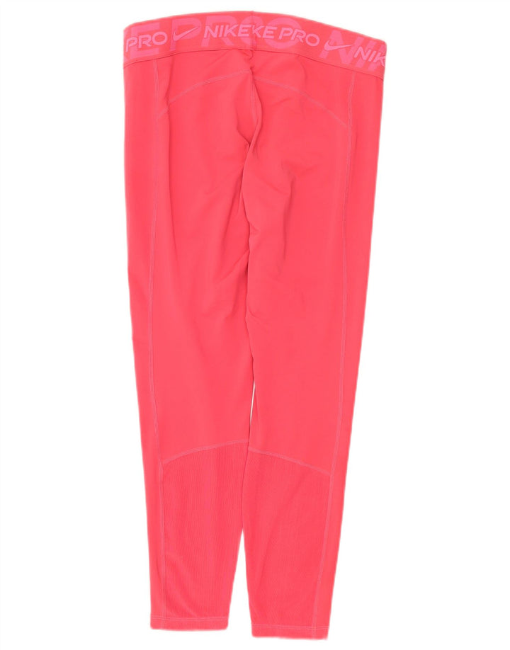 Leggings Nike Dri Fit Graphic Capri UK 14 Grande Poliéster Rosa