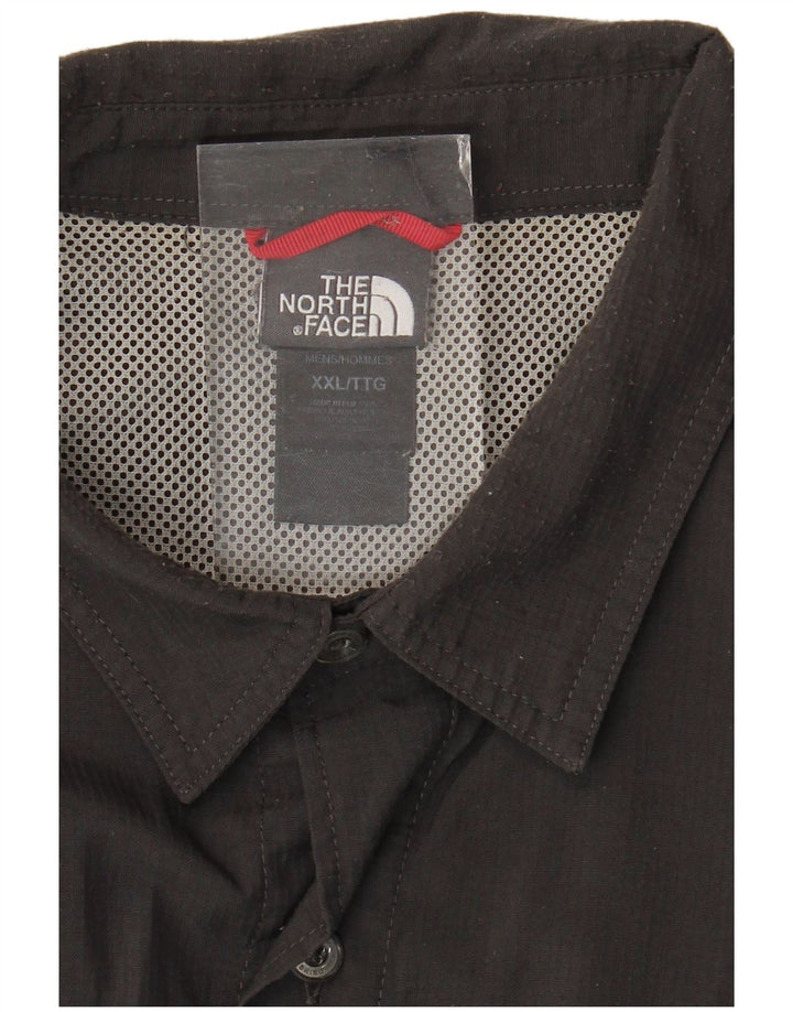 Camisa masculina de manga curta The North Face 2XL cinza nylon