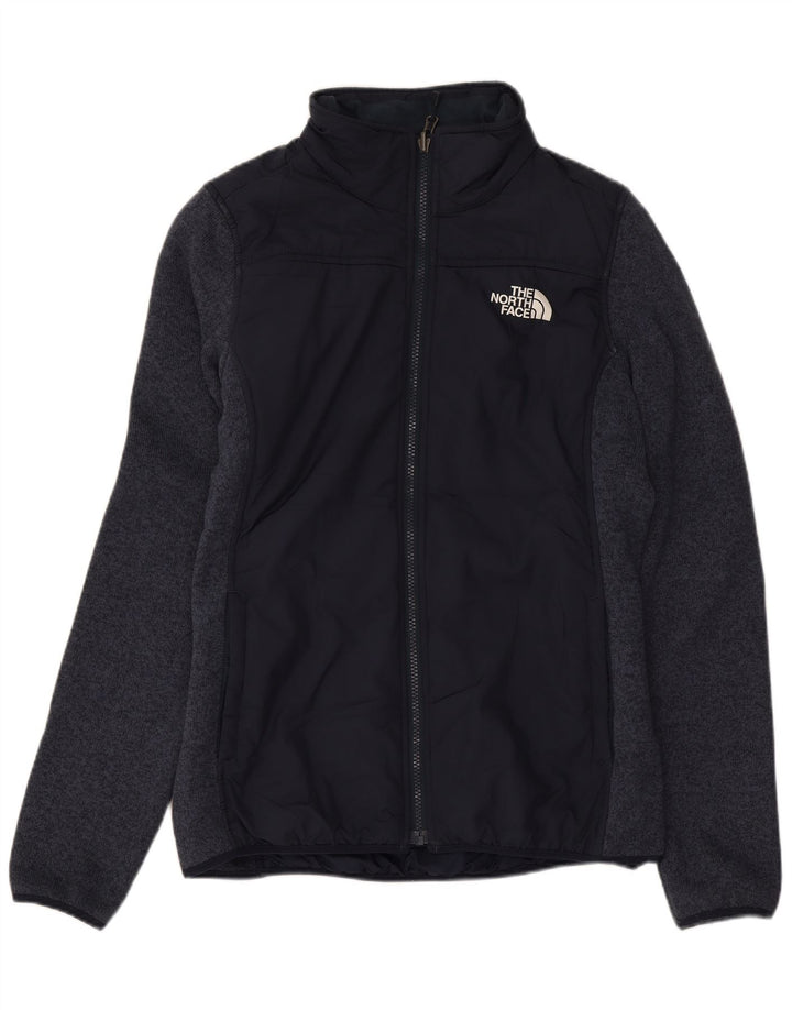 Jaqueta corta-vento feminina The North Face UK 14 poliéster azul marinho médio