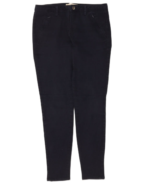 Zara Jeans Slim Feminino EU 40 Médio W30 L28 Azul Marinho